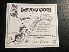 Certificat pixi gaston d'occasion  Paris XIV