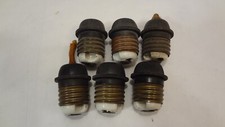 plugues de fixação elétrica antigos Benjamin Fan extremidades de plugue de lâmpada para eletrodomésticos comprar usado  Enviando para Brazil