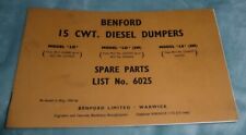 dumper spares for sale  ILMINSTER