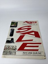Argos sale 1991 for sale  NEWARK