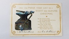 Forged anvil christmas for sale  SALISBURY