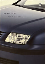 VW Bora EDITION und Bora Variant EDITION Prospekt Brochure Depliant 03/2001 comprar usado  Enviando para Brazil