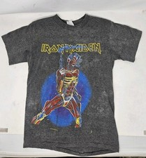 Camiseta Iron Maiden Orig.Concert Vintage 87 Em Algum Lugar Em Tour/Em Algum Lugar No Tempo comprar usado  Enviando para Brazil