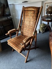 antique campaign chair for sale antique campaign chair for sale NOTTINGHAM