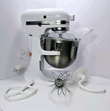 KitchenAid K5SS White Heavy Duty Series 5qt suporte de elevação tigela misturadora com acessórios, usado comprar usado  Enviando para Brazil