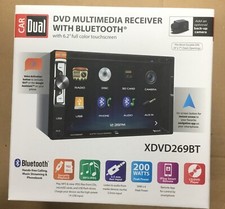 Receptor multimídia DVD tela dupla de carro 6,2” com Bluetooth XDVD269BT comprar usado  Enviando para Brazil