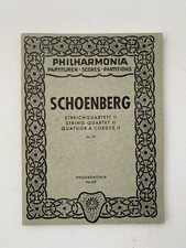 Noten schönberg streichquarte gebraucht kaufen  Berlin