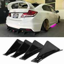 PARA Honda Civic SI Sedan para-choque traseiro difusor barbatanas de tubarão spoiler divisor de lábios comprar usado  Enviando para Brazil