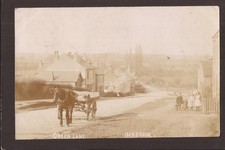 DERBYSHIRE-OCKBROOK-DERBY-GREEN LANE-HORSE & CART-1908-RP. comprar usado  Enviando para Brazil