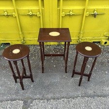 Wooden nesting tables for sale  YORK