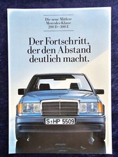 Prospekt mercedes 124 gebraucht kaufen  Vechta