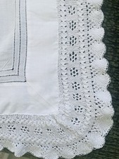 Vintage lace edged for sale  DARWEN