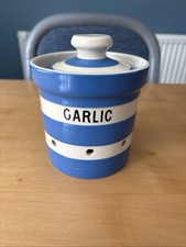 Green cornishware garlic for sale  CONSETT