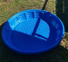 Blue plastic rigid for sale  EASTBOURNE