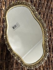 Vtg gold filigree for sale  Newton