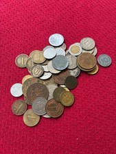Lote de 58 moedas internacionais vintage em todo o mundo (sem EUA) comprar usado  Enviando para Brazil