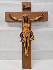 Kruzifix eichenholz wandkreuz gebraucht kaufen  Bad Rappenau