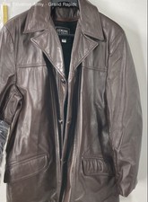Genuine leather mens for sale  Detroit