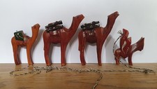 Kamele holz stück gebraucht kaufen  Leipzig