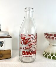 Bouteille banania rouge d'occasion  Sainte-Soulle