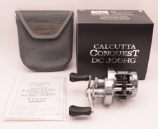 Carretel Shimano 20 CALCUTTA CONQUEST DC 200HG cabo direito com caixa, usado comprar usado  Enviando para Brazil