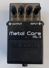 Pedal de efeitos de distorção Boss ML-2 núcleo de metal alto ganho (apenas unidade) comprar usado  Enviando para Brazil