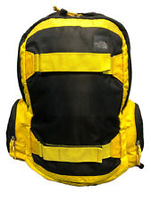 Mochila masculina feminina THE NORTH FACE AMARELA bolsa de caminhada ao ar livre amarela preta média comprar usado  Enviando para Brazil