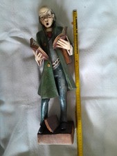 Geschnitzte holzfigur bücherw gebraucht kaufen  Heilbronn