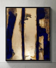 Tableau contemporain feuilles d'occasion  Rochefort