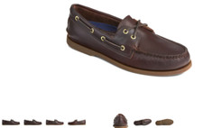 Usado, Sapato de Barco Sperry Top-Sider A/O 2 Olhos Amaretto Masculino Tamanhos 7-16 LARGO NOVO!!! comprar usado  Enviando para Brazil