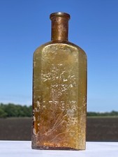 Garrafa de farmácia antiga rara 1860–1900 - Vidro 300ml comprar usado  Enviando para Brazil