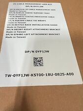 Dell cable management for sale  Newark