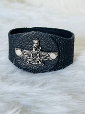 Unisex farvahar lederarmband gebraucht kaufen  Versand nach Germany