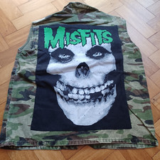 Camo misfits punk for sale  LOUGHBOROUGH