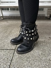 Stiefel strass nieten gebraucht kaufen  Stahnsdorf
