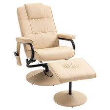 Luxury cream recliner for sale  GREENFORD
