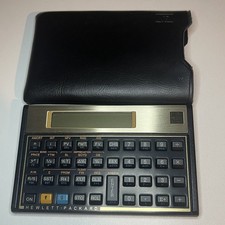 Calculadora financeira HP 12C testada vintage Hewlett Packard com estojo preto comprar usado  Enviando para Brazil