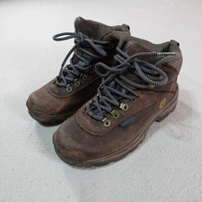 Botas Timberland Masculinas 7.5 Marrom Flume Médio Impermeável Couro Premium Caminhada comprar usado  Enviando para Brazil