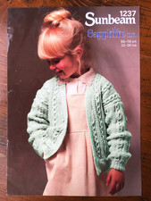 Sunbeam 1237 knitting for sale  HYDE