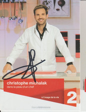 Christophe michalak signature d'occasion  Porcelette