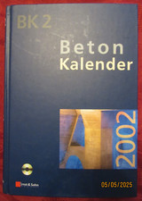 Beton kalender 2002 gebraucht kaufen  Abenberg