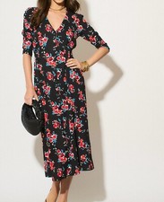 Wallis black floral for sale  CHIGWELL