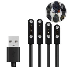 Magnetisches Ladekabel 2/4 Pin Universal Smart Watch Ladekabel USB 2.84/4/7.62mm comprar usado  Enviando para Brazil