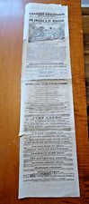 1870 circus broadside d'occasion  Expédié en Belgium