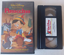 Pinocchio vhs original usato  Vignanello