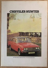 Original chrysler hunter for sale Original chrysler hunter for sale  BRIDPORT