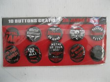 Buttons anstecker metal gebraucht kaufen  Müllrose