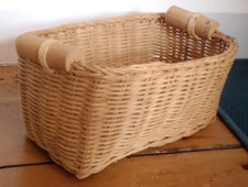 Handmade woven wicker for sale  OTLEY