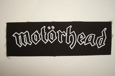 Patch de pano Motorhead costurar 6,5" X 2" metal rock Iron Maiden Metallica (CP204) comprar usado  Enviando para Brazil