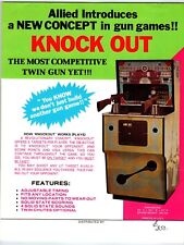 Knockout arcade flyer for sale  Collingswood